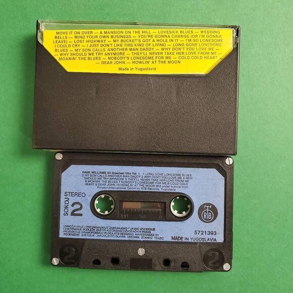 Hank Thompson 20 Greatest Hits Cassette 1987 Highland - Picture 2 of 2